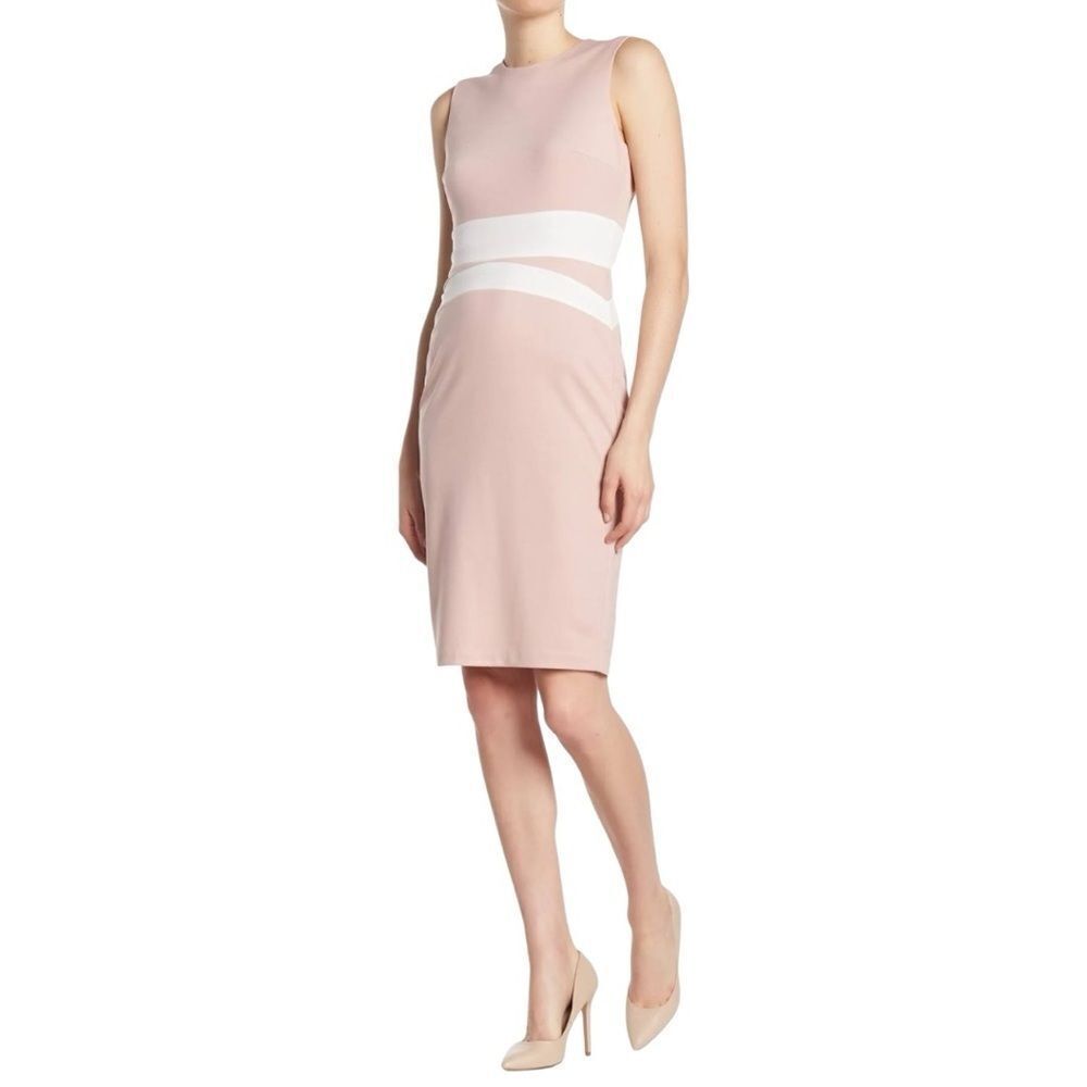 Alexia Admor Arielle Colorblock Dress Large